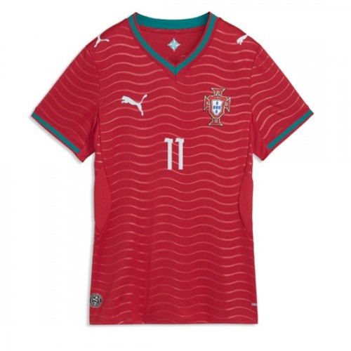 Portugal Joao Felix #11 Replika Hemmatröja Damer VM 2026 Kortärmad